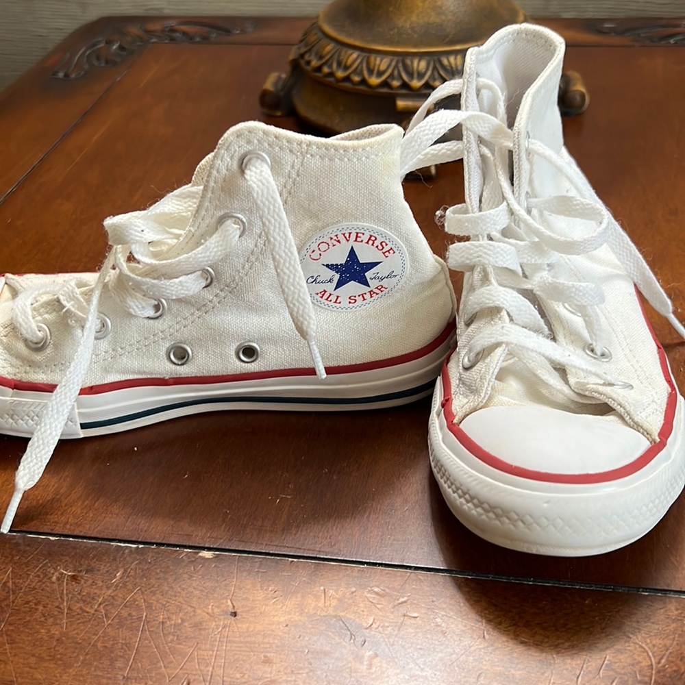 White Converse